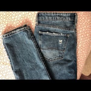 NEW Lucky Brand Boyfriend Ankle Jeans